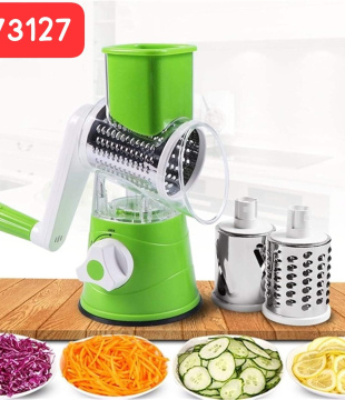 Tabletop Drum Grater  Slice, Grate & Shred in seconds...