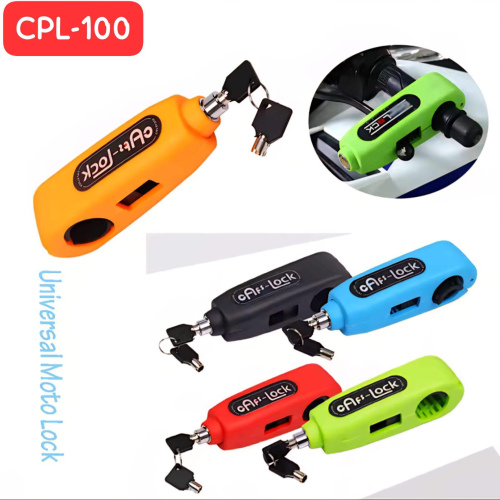 Caps-Lock Bike Brake Lock