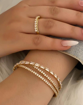 طقم  اسوار وخاتم برازيلي