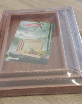 ✨طقم صواني  خشب للضيافة