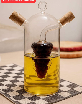  2in1 Infused Oil & Vinegar Bottle (400ml)