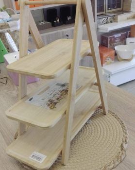 ستاند خشب بيجي ٣ طبقات ب ٣ قياسات