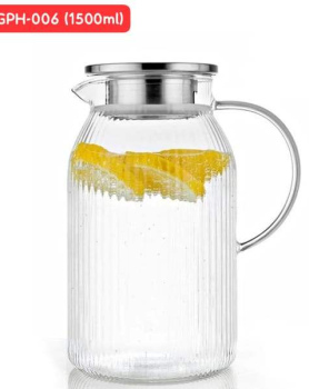 1500ml High Borosilicate Glass Pitcher