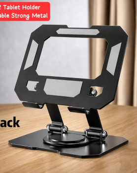 Foldable Metallic Tablet Holder 