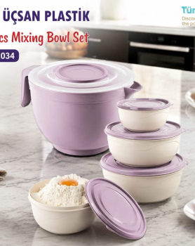 Üçsan Plastik I Love Cook Mixing Set