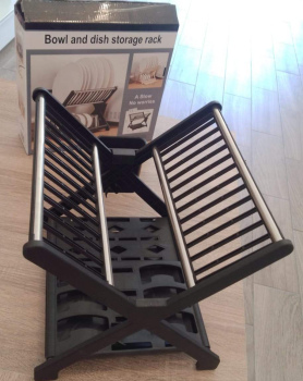 مشكة صحون بلاستيك 