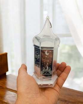 ✨ فانوس رمضان شفاف بتصميم أنيق ✨