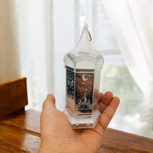 ✨ فانوس رمضان شفاف بتصميم أنيق ✨