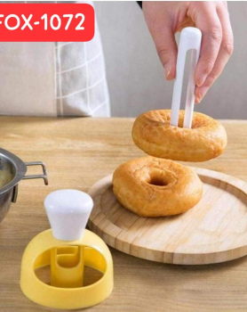 High Quality Doughnut Cutter + Dipping Clip.