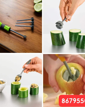 Original Wekno Germany 4in1 Multifunctional Veggies and Fruits Corer