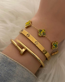 طقم اسواره🔥😍 بلاك فانكليف 🔥🥰 واسواره كارتي