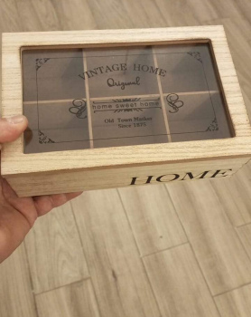 علبة للشاي و المشروبات السخنة مرتب 