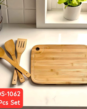 4 Pcs Bamboo Set