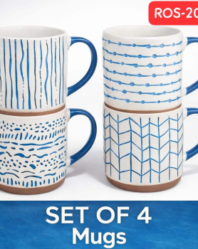 Supreme Quality 4-Mug Set by GeBe (350ml)