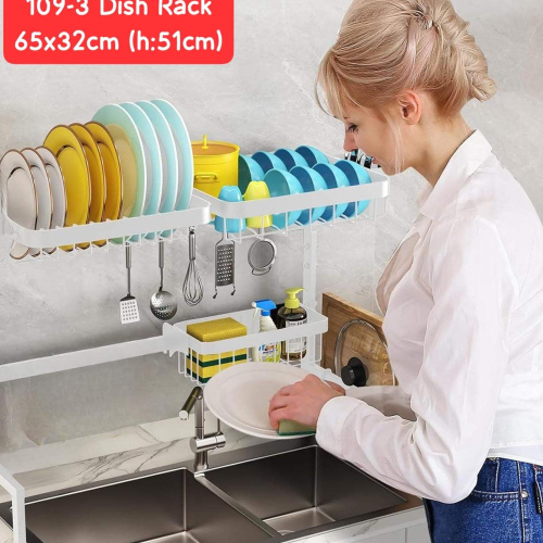 Over The Sink Dish Rack